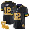 Men's New Orleans Saints ACTIVE PLAYER Custom Black 2024 F.U.S.E. Vapor Limited Stitched Jersey - Custom Name