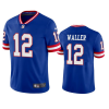 Men's New York Giants #12 Darren Waller Blue Classic Stitched Jersey - Custom Name