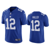 Men's New York Giants #12 Darren Waller Blue Vapor Untouchable Limited Stitched Jersey - Custom Name