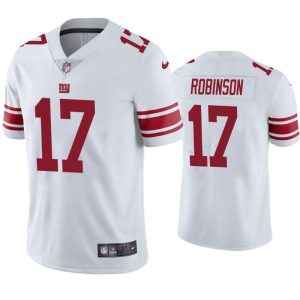 Men's New York Giants #17 Wan'Dale Robinson White Vapor Limited Stitched Jersey - Custom Name