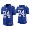 Men's New York Giants #24 James Bradberry Blue Vapor Untouchable Limited Stitched NFL Jersey - Custom Name