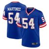 Men's New York Giants #54 Blake Martinez Royal Classic Retired Player Stitched Game Jersey - Custom Name