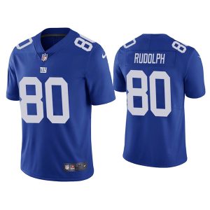 Men's New York Giants #80 Kyle Rudolph Blue Vapor Untouchable Limited Stitched Jersey - Custom Name
