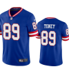 Men's New York Giants #89 Kadarius Toney Royal Vapor Untouchable Classic Retired Player Stitched Jersey - Custom Name