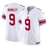Men's New York Giants #9 Matt Barkley White 2023 F.U.S.E. Vapor Untouchable Limited Stitched Jersey - Custom Name