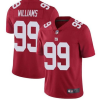 Men's New York Giants #99 Leonard Williams Red Vapor Limited Stitched Jersey - Custom Name