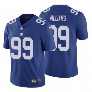 Men's New York Giants #99 Leonard Williams Red Vapor Limited Stitched Jersey - Custom Name