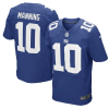 Men's New York Giants Customized Blue Elite Stitched Jersey - Custom Name