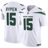 Men's New York Jets #15 Brett Rypien 2023 F.U.S.E. White Vapor Untouchable Limited Stitched Jersey - Custom Name