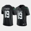 Men's New York Jets #19 Joe Flacco Black Vapor Untouchable Limited Stitched Jersey - Custom Name