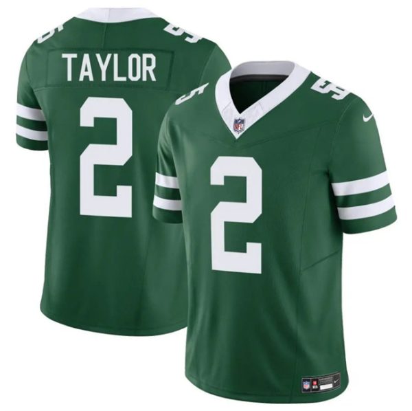 Men's New York Jets #2 Tyrod Taylor Green 2024 F.U.S.E. Vapor Untouchable Limited Stitched Jersey - Custom Name