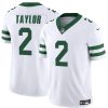 Men's New York Jets #2 Tyrod Taylor White 2024 F.U.S.E. Vapor Untouchable Limited Stitched Jersey - Custom Name