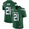 Men's New York Jets #21 Frank Gore Green Vapor Untouchable Limited Stitched Jersey - Custom Name