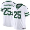 Men's New York Jets #25 Israel Abanikanda White 2024 F.U.S.E. Vapor Limited Stitched Jersey - Custom Name