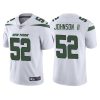 Men's New York Jets #52 Jermaine Johnson II 2022 White Vapor Untouchable Limited Stitched Jersey - Custom Name