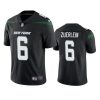 Men's New York Jets #6 Greg Zuerlein Black Vapor Untouchable Limited Stitched Jersey - Custom Name