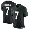 Men's New York Jets #7 Haason Reddick Black 2024 F.U.S.E Vapor Untouchable Limited Stitched Jersey - Custom Name