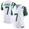 Men's New York Jets #7 Haason Reddick White 2024 Classic Alternate Vapor F.U.S.E. Limited Stitched Football Jersey - Custom Name