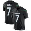 Men's New York Jets #7 Tim Boyle Black Vapor Untouchable Limited Stitched Jersey - Custom Name