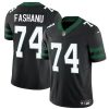 Men's New York Jets #74 Olu Fashanu Black 2024 F.U.S.E Vapor Untouchable Limited Stitched Jersey - Custom Name