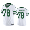 Men's New York Jets #78 Laken Tomlinson White 2023 F.U.S.E. Vapor Limited Throwback Stitched Football Jersey - Custom Name