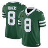 Men's New York Jets #8 Aaron Rodgers Green 2024 F.U.S.E. With 4-Star C Patch Vapor Limited Stitched Jersey - Custom Name