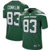Men's New York Jets #83 Tyler Conklin 2022 Green Stitched Game Jersey - Custom Name