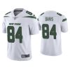 Men's New York Jets #84 Corey Davis 2021 White Vapor Untouchable Limited Stitched Jersey - Custom Name
