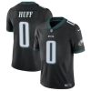 Men's Philadelphia Eagles #0 Bryce Huff Black Vapor Untouchable Limited Stitched Football Jersey - Custom Name