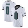 Men's Philadelphia Eagles #0 Bryce Huff White Vapor Untouchable Limited Stitched Football Jersey - Custom Name