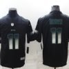 Men's Philadelphia Eagles #11 A. J. Brown Black Smoke Fashion Limited Stitched Jersey - Custom Name