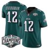 Men's Philadelphia Eagles #12 Randall Cunningham Green 2024 NFC East Champions F.U.S.E. Vapor Untouchable Limited Stitched Football Jersey - Custom Name