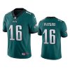 Men's Philadelphia Eagles #16 Quez Watkins 2022 Green Vapor Untouchable Limited Stitched Jersey - Custom Name