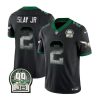 Men's Philadelphia Eagles #2 Darius Slay JR Black 2023 F.U.S.E. Throwback Vapor Untouchable Limited Stitched Football Jersey - Custom Name