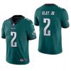 Men's Philadelphia Eagles #2 Darius Slay JR Green Vapor Untouchable Limited Stitched Jersey - Custom Name