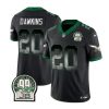 Men's Philadelphia Eagles #20 Brian Dawkins Black 2023 F.U.S.E. Throwback Vapor Untouchable Limited Stitched Football Jersey - Custom Name