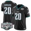Men's Philadelphia Eagles #20 Brian Dawkins Black 2024 NFC East Champions F.U.S.E. Vapor Untouchable Limited Stitched Football Jersey - Custom Name