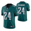 Men's Philadelphia Eagles #24 James Bradberry Green Vapor Untouchable Limited Stitched Jersey - Custom Name