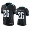 Men's Philadelphia Eagles #26 Saquon Barkley Black Vapor Untouchable Limited Stitched Football Jersey - Custom Name