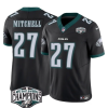 Men's Philadelphia Eagles #27 Quinyon Mitchell Black 2024 NFC East Champions F.U.S.E. Vapor Untouchable Limited Stitched Football Jersey - Custom Name