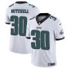 Men's Philadelphia Eagles #30 Quinyon Mitchell White 2024 Draft Vapor Untouchable Limited Stitched Football Jersey - Custom Name