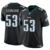 Men's Philadelphia Eagles #53 Shaquille Leonard Black 2023 F.U.S.E. Vapor Untouchable Limited Stitched Football Jersey - Custom Name