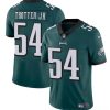 Men's Philadelphia Eagles #54 Jeremiah Trotter Jr Green 2024 Draft Vapor Untouchable Limited Stitched Football Jersey - Custom Name