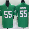 Men's Philadelphia Eagles #55 Brandon Graham Green 2023 F.U.S.E. Vapor Untouchable Stitched Football Jersey - Custom Name
