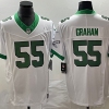 Men's Philadelphia Eagles #55 Brandon Graham White 2023 F.U.S.E. Vapor Untouchable Stitched Football Jersey - Custom Name