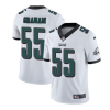 Men's Philadelphia Eagles #55 Brandon Graham White Vapor Untouchable Limited Stitched - Custom Name