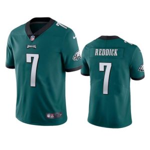 Men's Philadelphia Eagles #7 Haason Reddick Green Vapor Untouchable Limited Stitched Jersey - Custom Name