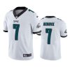 Men's Philadelphia Eagles #7 Haason Reddick White Vapor Untouchable Limited Stitched Jersey - Custom Name