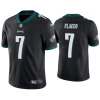 Men's Philadelphia Eagles #7 Joe Flacco Black NFL Vapor Untouchable Limited Stitched Jersey - Custom Name