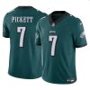 Men's Philadelphia Eagles #7 Kenny Pickett Green 2023 F.U.S.E Vapor Untouchable Limited Stitched Football Jersey - Custom Name